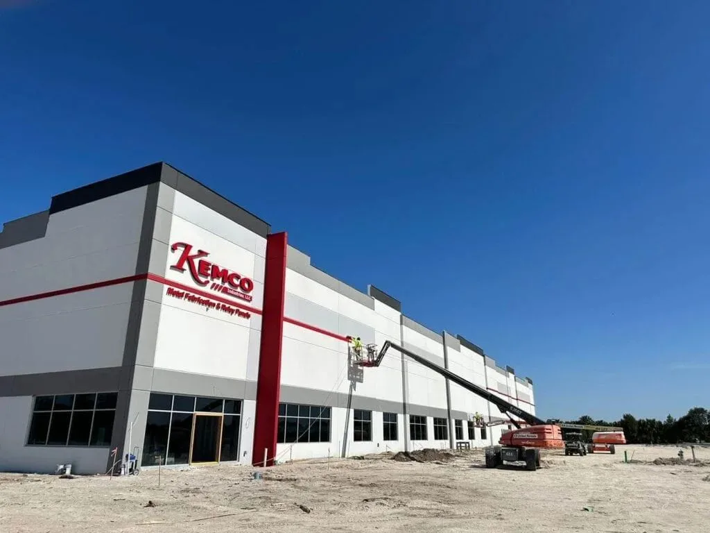 Commercial building exterior with specialty coatings in Gainesville, FL