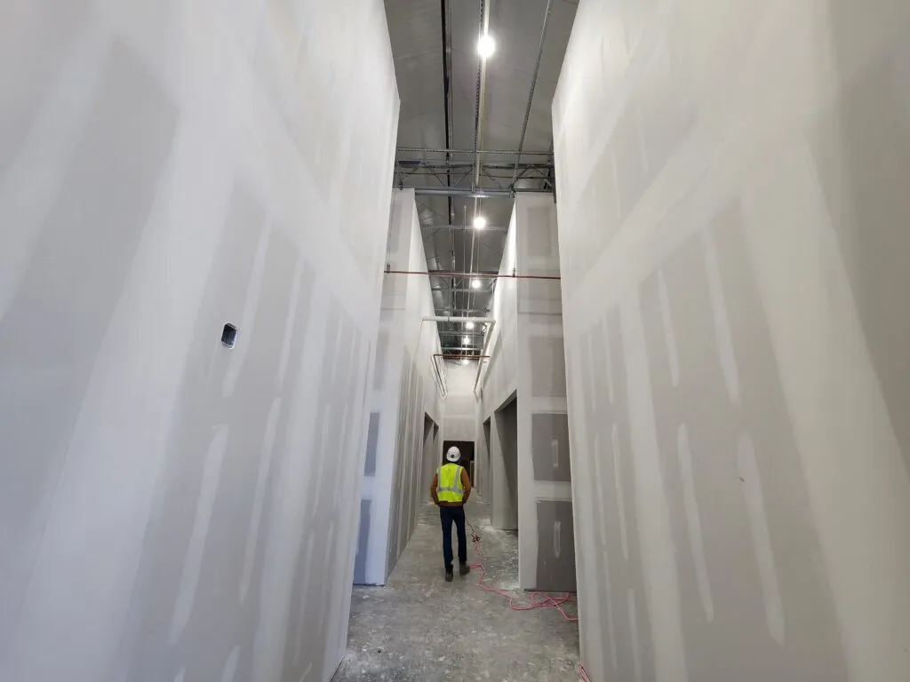 AppHarvest office interior commercial painting by HVR Painting