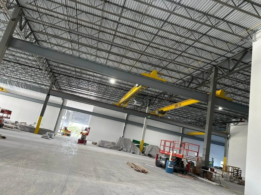 Kemco Industries interior commercial painting by HVR Painting