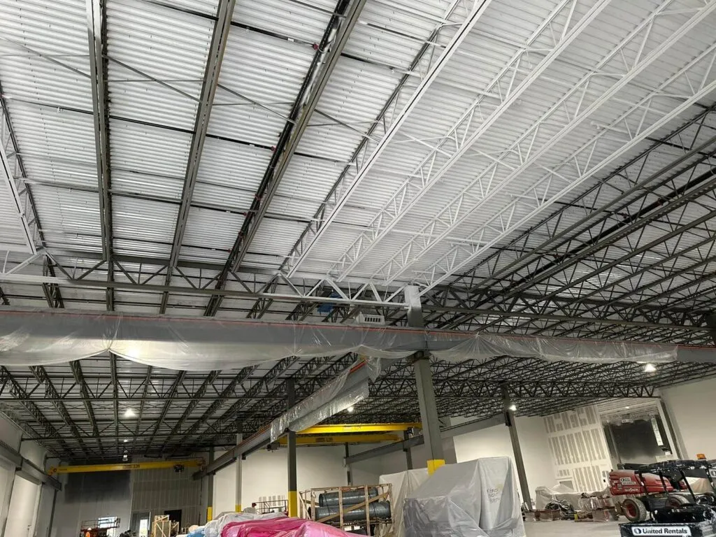 Kemco Industries interior commercial painting by HVR Painting