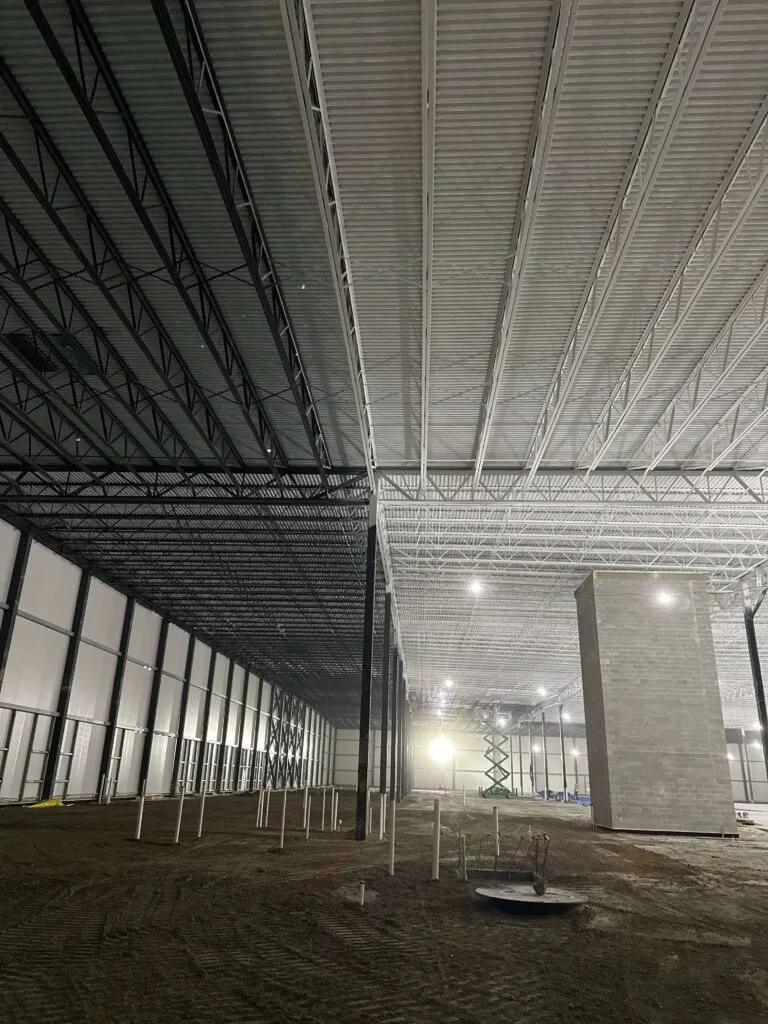 Target store interior commercial painting by HVR Painting